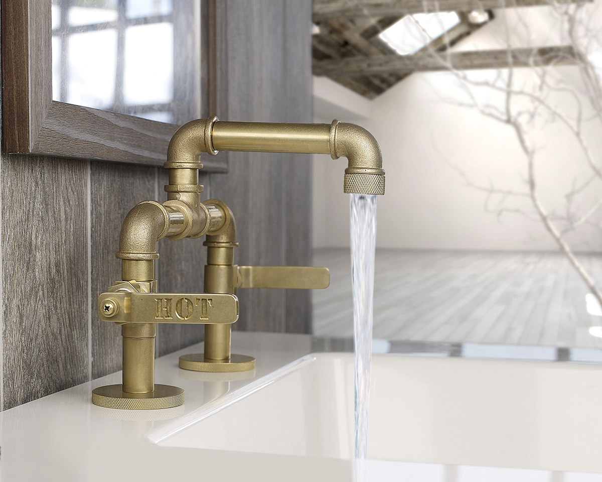 industrial chic faucet