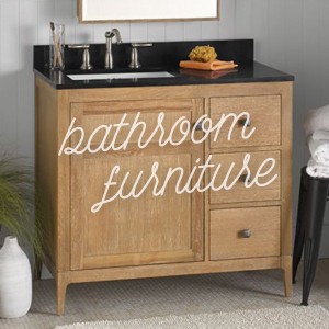 bathroom furniture on display at Immerse