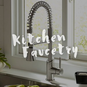 kitchen faucetry at the Immerse Showroom