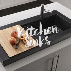 kitchen sinks on display at the Immerse Showroom