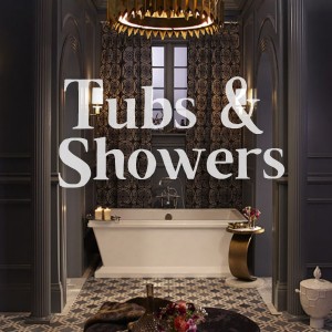 Tubs and showers on display at the Immerse Showroom
