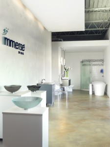Kitchen sinks at the Immerse Showroom