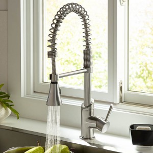 DXV kitchen faucet on display at the Immerse Showroom in St. Louis