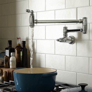 Kitchen faucet on display at the Immerse Showroom