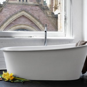 Wetstyle bath tub on display at the Immerse Showroom