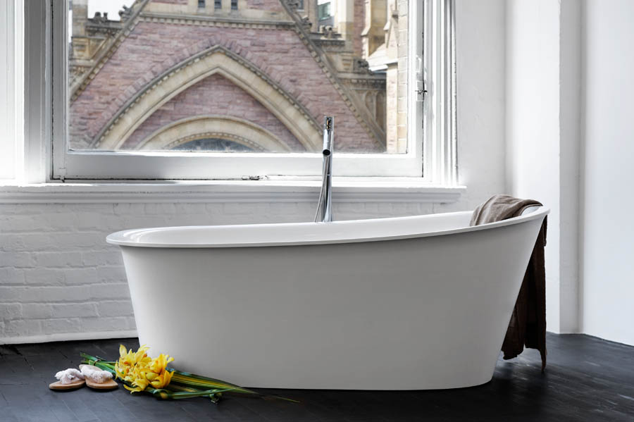 Wetstyle bath tub on display at the Immerse Showroom