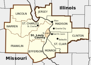 St. Louis Metro Map