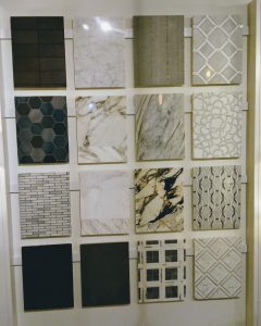 Tile Samples at Immerse Showroom