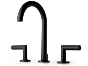 Newport Brass Matte Black Faucet Available at Immerse