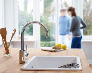 Grohe Concetto Kitchen Faucet On Display at the Immerse Showroom