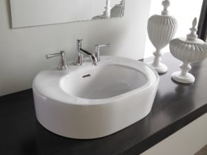 nexus sink and faucet on display at the Immerse Showroom