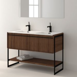 vanity on display at the immerse showroom in st louis