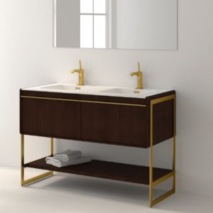 vanity on display at the immerse showroom in st louis