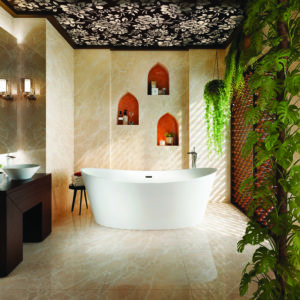 bainultra tub in beautifully designed bathroom space
