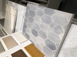 bathroom tiles and finishes on display at the immerse showroom gallery