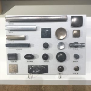 bathroom and kitchen hardware on display at the immerse fixtures gallery showroom