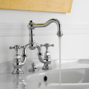 canterbury luxury faucet at the immerse showroom in st. louis