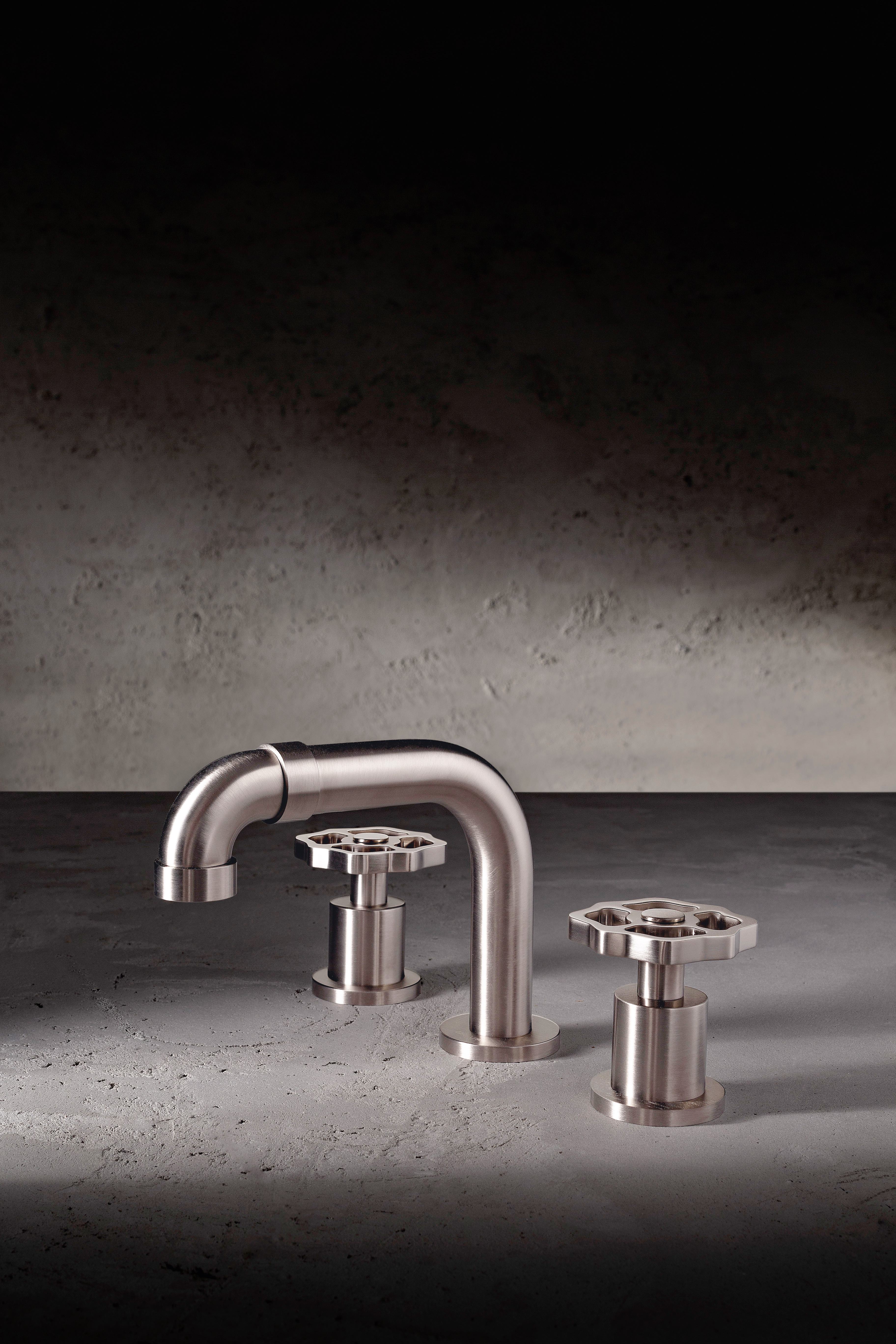 graff bathroom faucet on display at the immerse showroom in st. louis