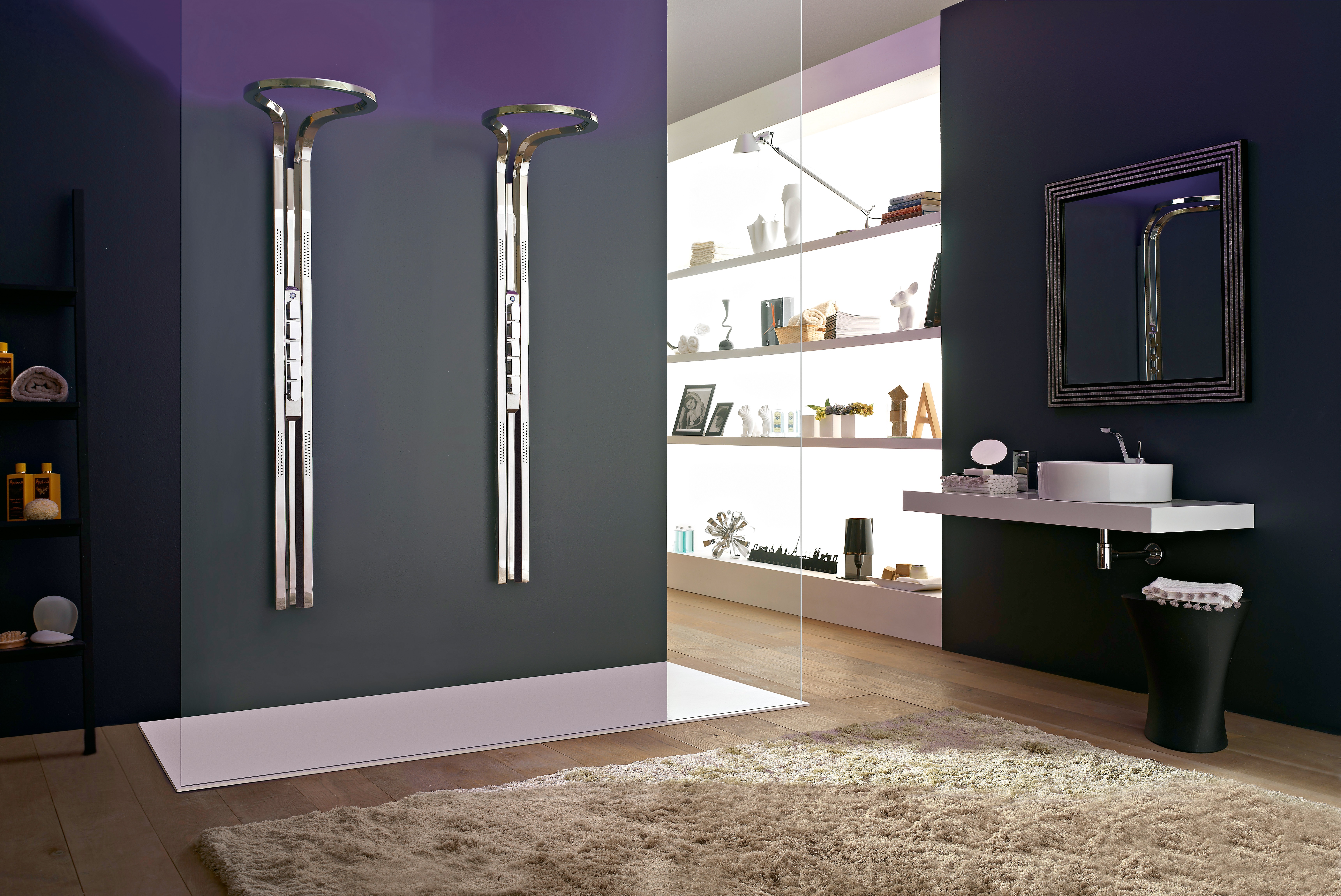graff shower and bathroom fixtures on display at the immerse showroom