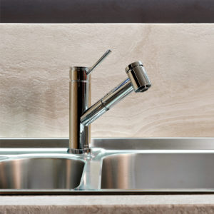 kwc kitchen faucet on display at the immerse fixtures showroom