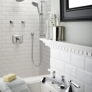 somerset designed bathroom with close up of sink and faucet