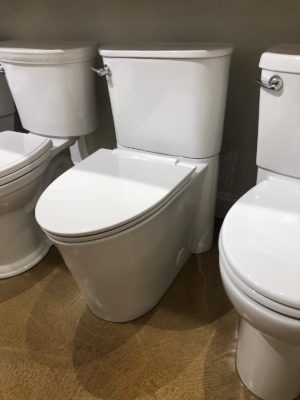 modern toto toilets at the immerse bathroom and kitchen showroom gallery in st. louis