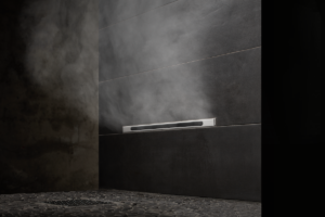 steamist shower steam generator at the immerse bathroom product showroom in st. louis