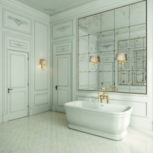 devon & devon luxury bath tub and furniture at the immerse designer showroom in st. louis