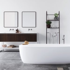 bathroom designs and furniture at the immerse product showroom in st. louis