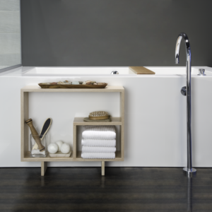 bathroom accessories and hardware at the immerse supply showroom