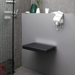 walk-in high end shower only at immerse designer kitchen and bath showroom in st. louis
