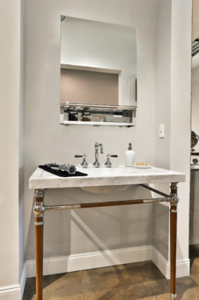 high end vanity, sink, and mirror and the immerse designs gallery