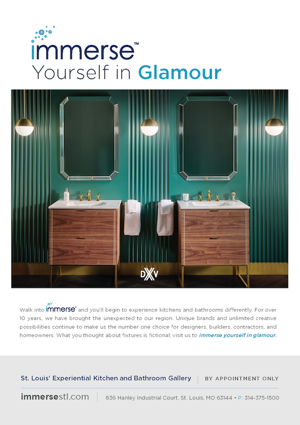 Immerse Yourself in Glamour Ad