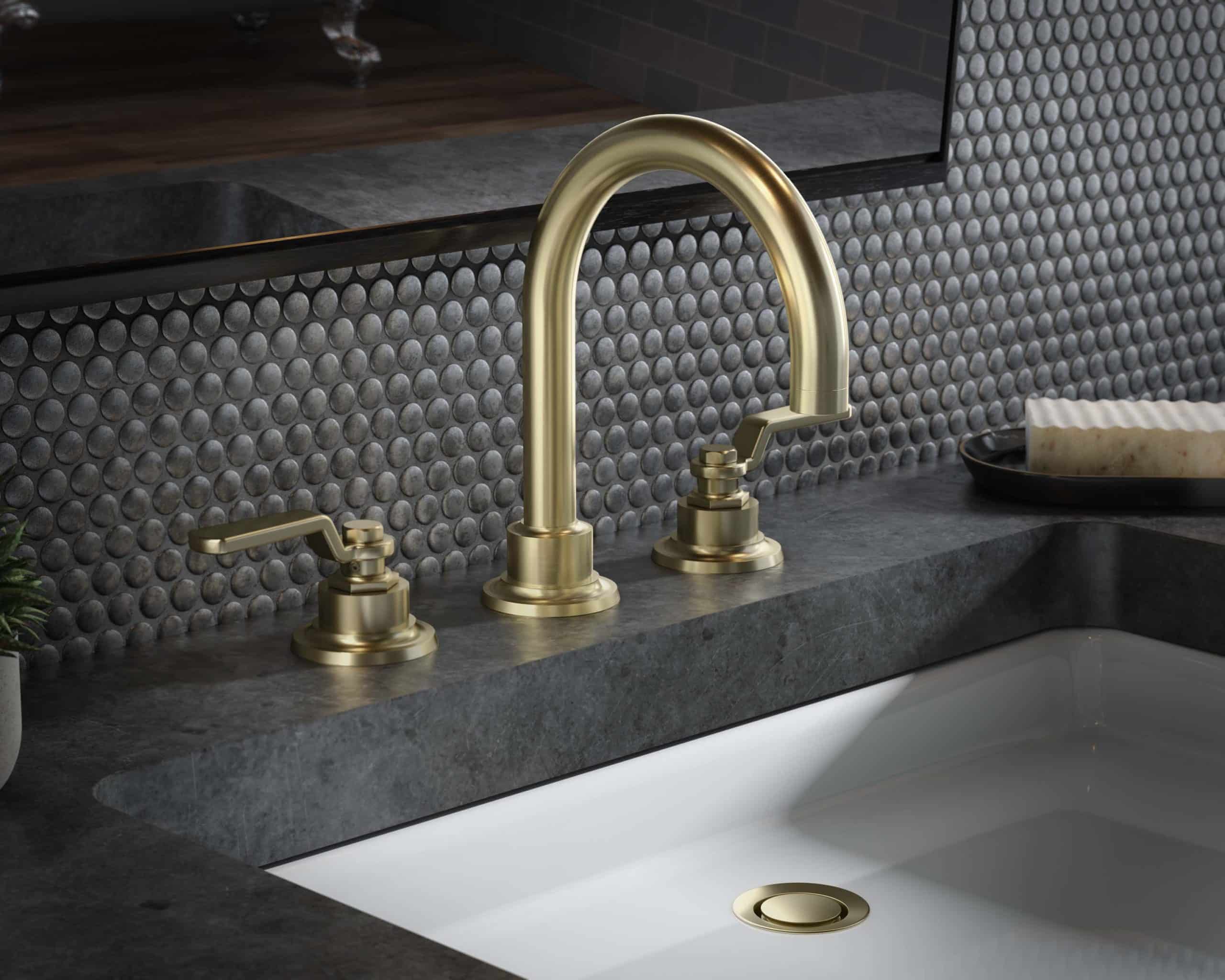 California Faucets Gold Bathroom Faucet scaled Immerse St. Louis