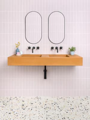 Kast Flor Double Bathroom Sink