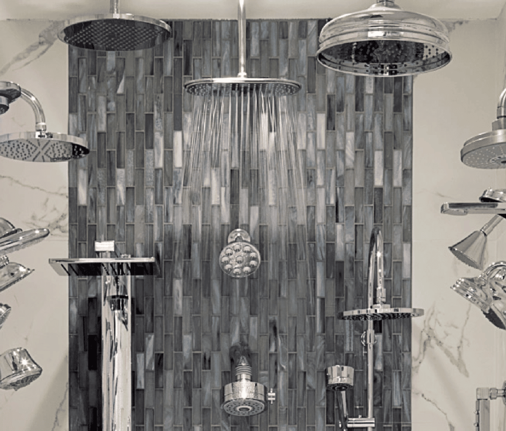 Shower Head Display at Immerse