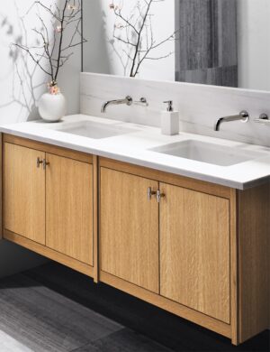 Custom Bathroom Double Sink from Immerse
