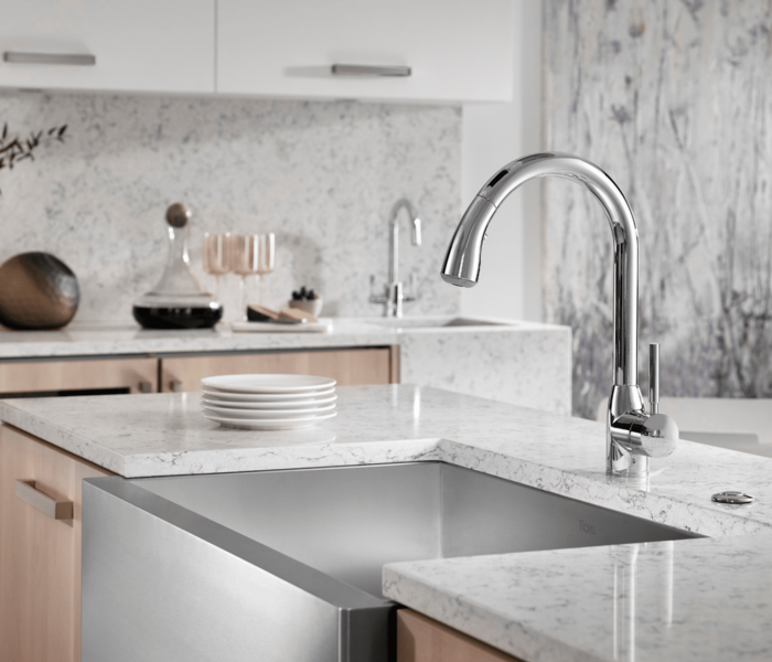 One Hole Rohl Kitchen Faucet